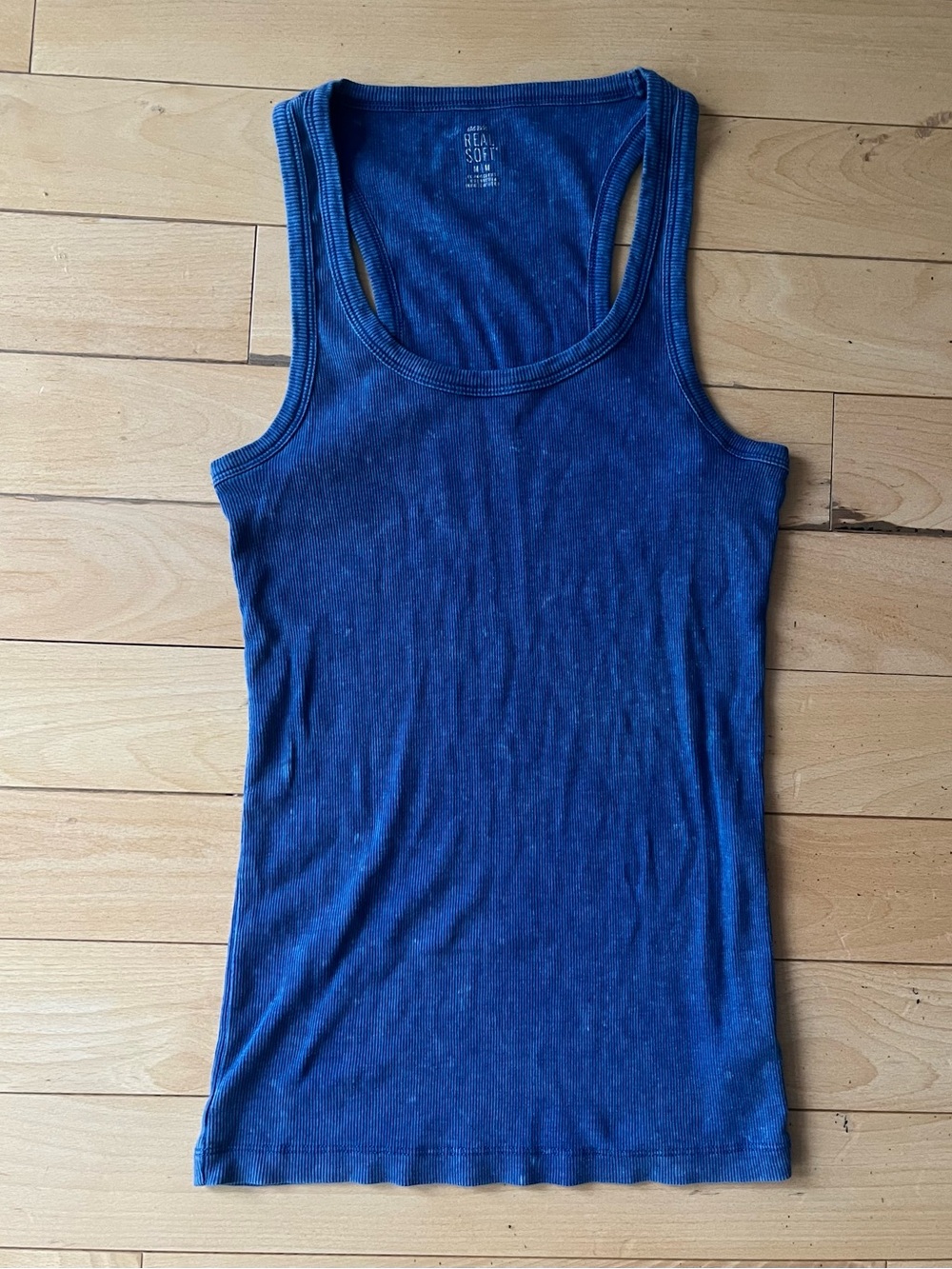 Aerie Saturday Tank in Paisley Blue